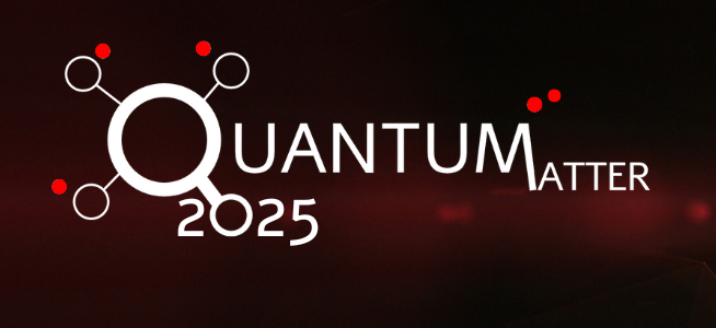 Quantum Matter 2025 conference logo