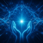 AI generated image with open hands depicting Value Analyses of Quantum Internet